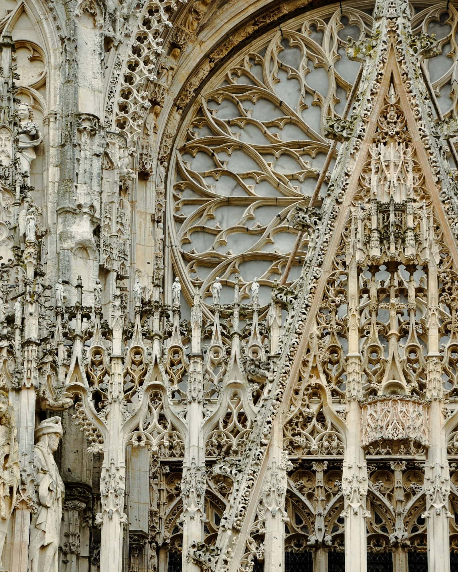 Façade de la cathédrale Notre-Dame de Rouen